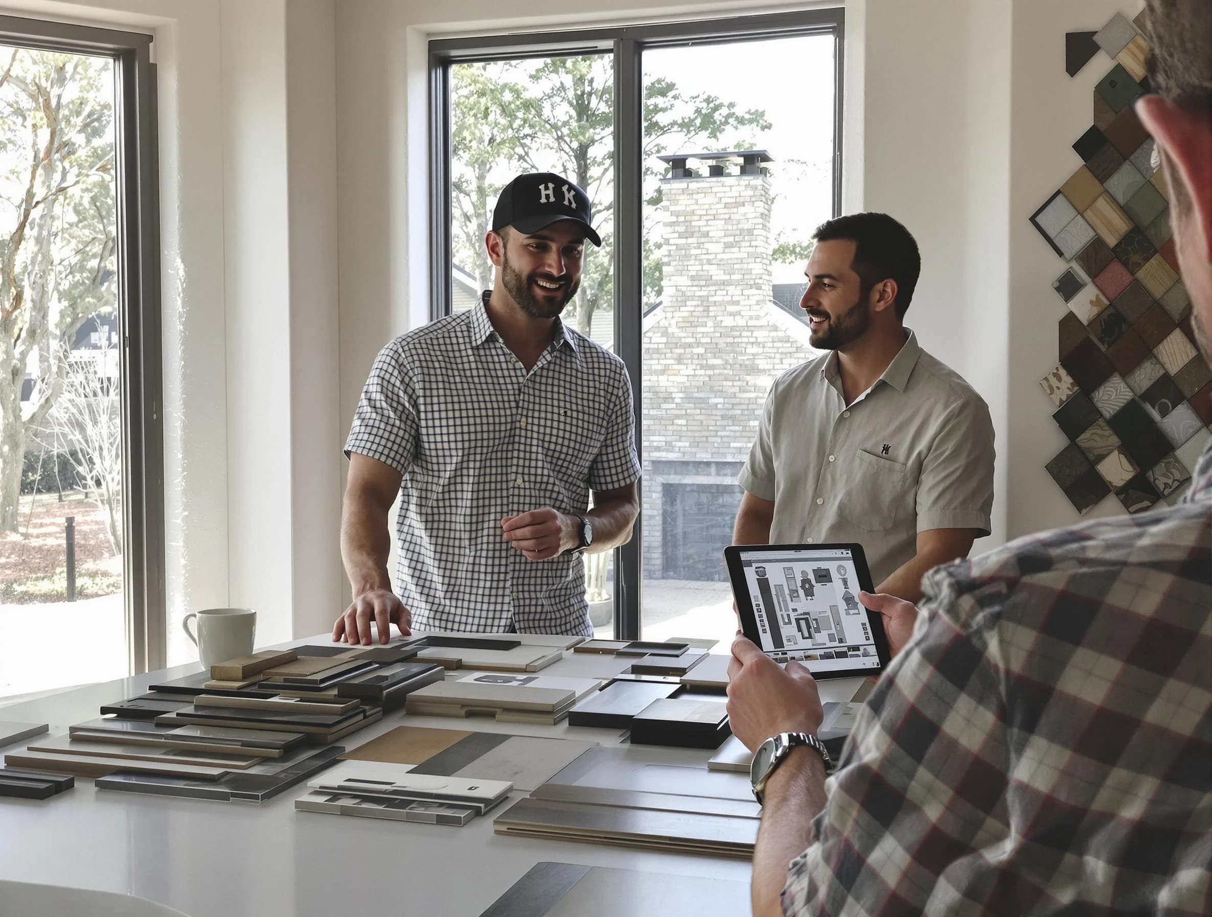 Buffalo Chimney Sweep remodeling a chimney and fireplace in Buffalo, PA