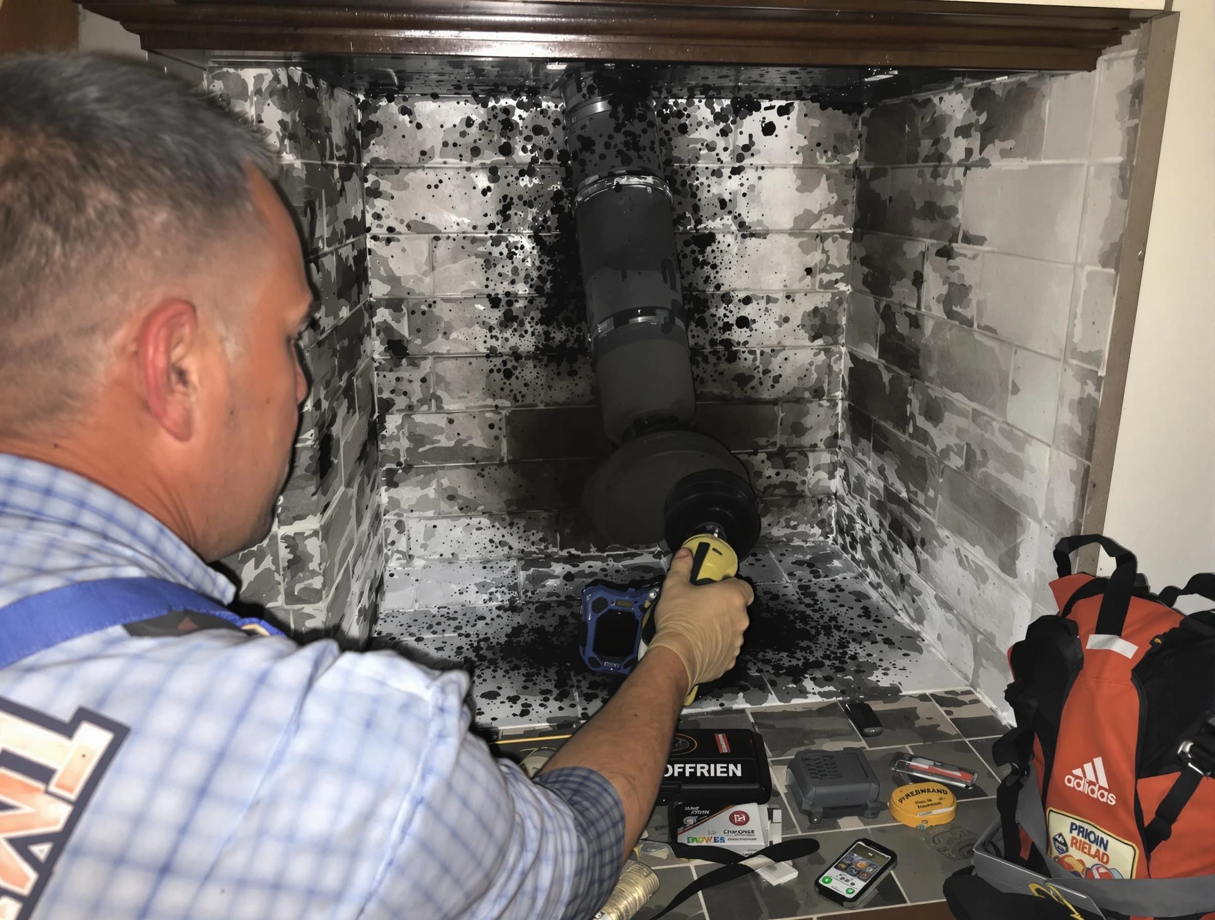 Creosote removal service by Buffalo Chimney Sweep in Buffalo, PA