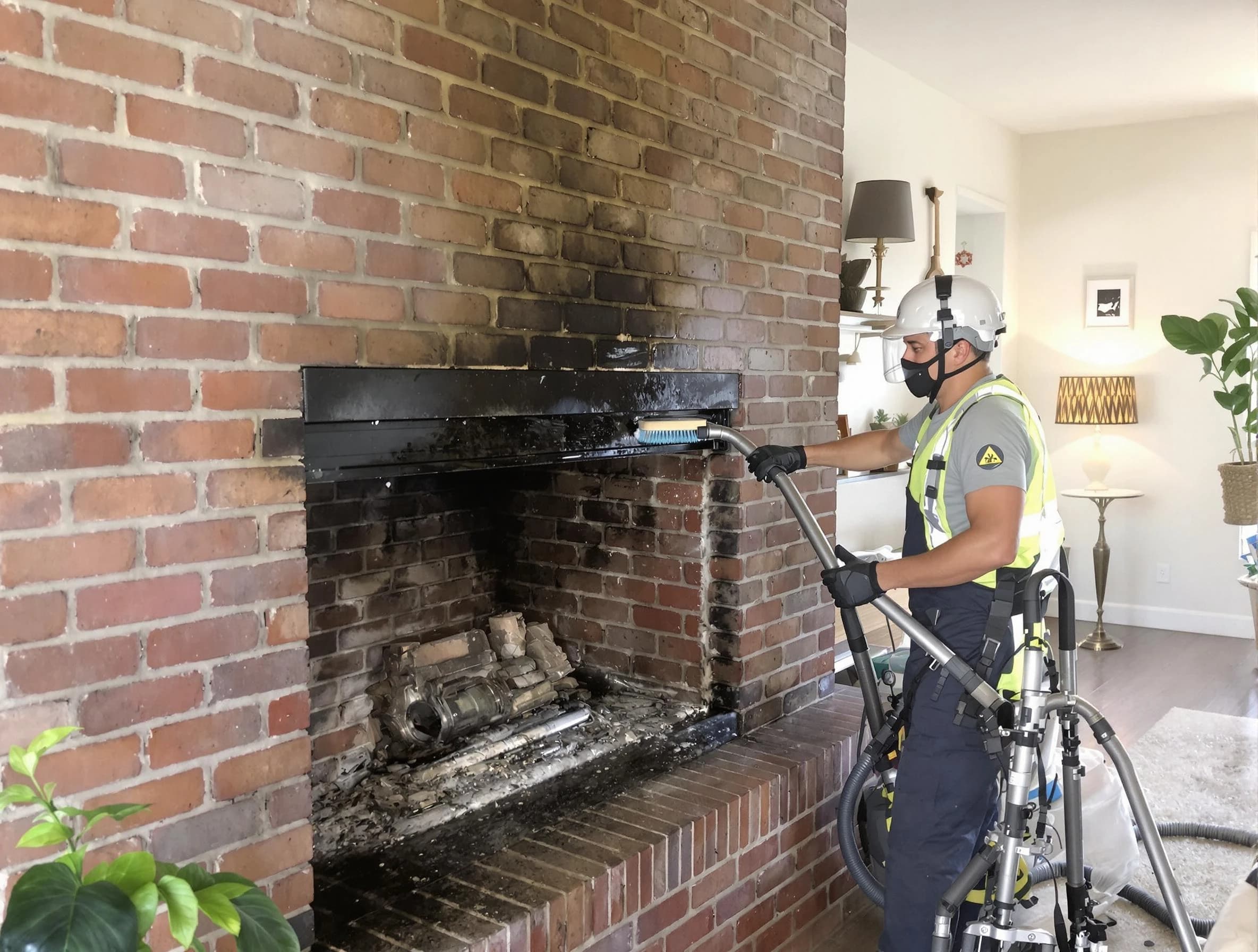 Buffalo Chimney Sweep providing fireplace cleaning services in Buffalo, PA