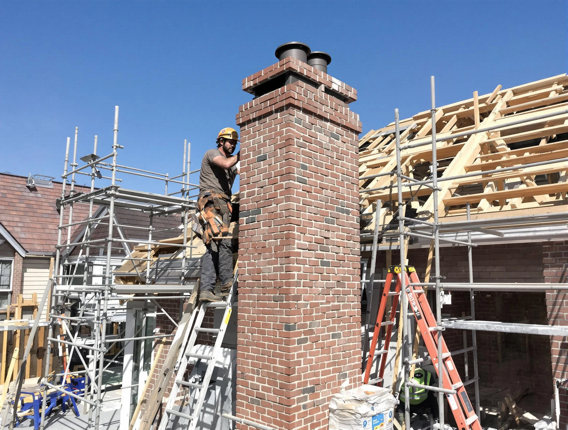New chimney installation completed by Buffalo Chimney Sweep in Buffalo, PA